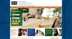 Desktop Screenshot of discoveryinnhayward.com